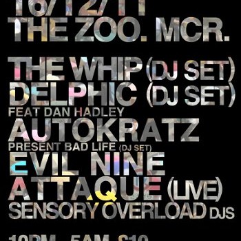 NEWS: FREE RANGE AT THE ZOO – OPENS WITH DELPHIC & THE WHIP DJ SETS