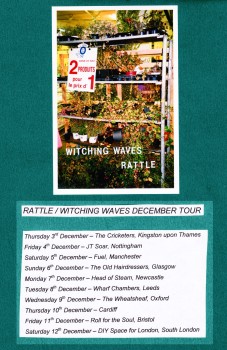 Witching Waves and Rattle Tour Dates