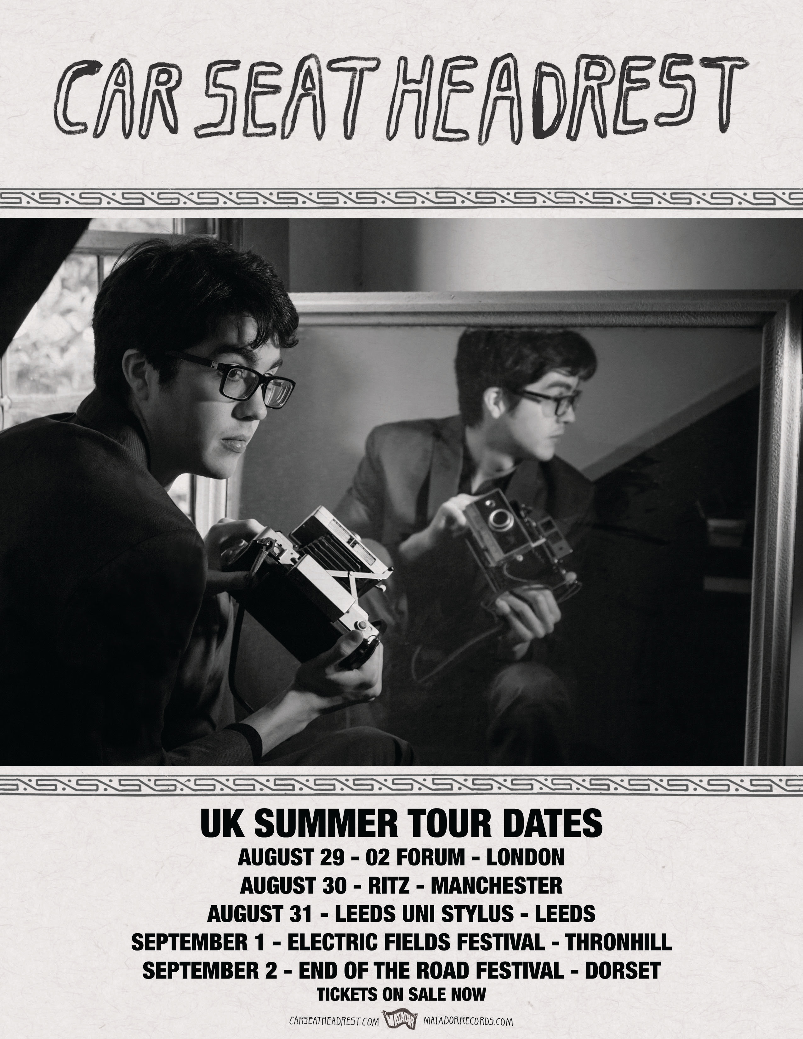 CAR SEAT HEADREST ANNOUNCE UK SUMMER TOUR DATES Silent Radio