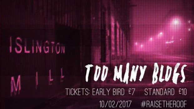 #RAISE THE ROOF AT ISLINGTON MILL FUNDRAISER THIS FRIDAY