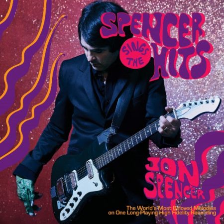 Spencer sings the hits album cover