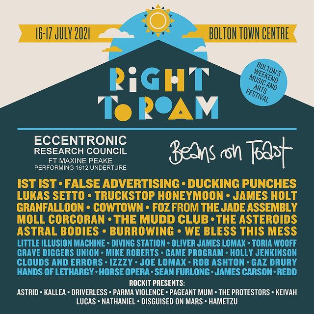 Right To Roam Lineup